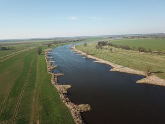 [Bild der Elbe von Oben]